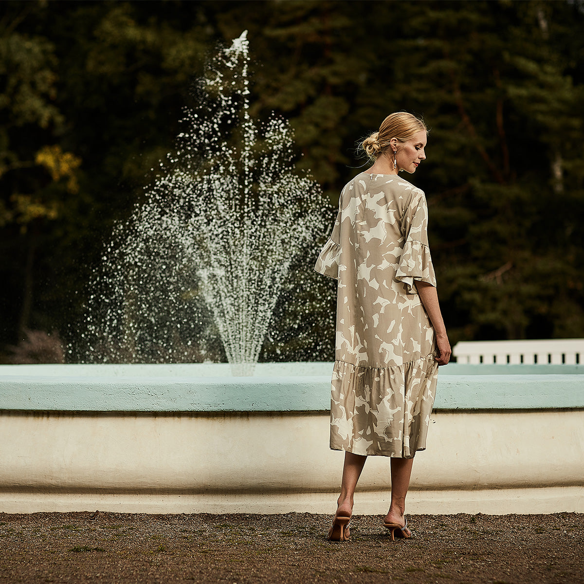 Taika dress, beige