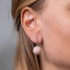 Karpalo earrings, light pink