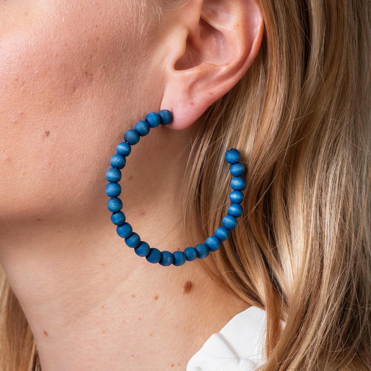 Sofia earrings, blue