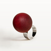 Luonto ring, wine red