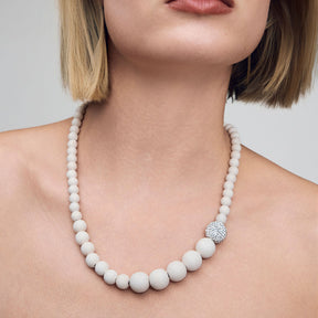 Bertta necklace, ecru