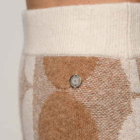 Leia knit skirt, Gleam, beige