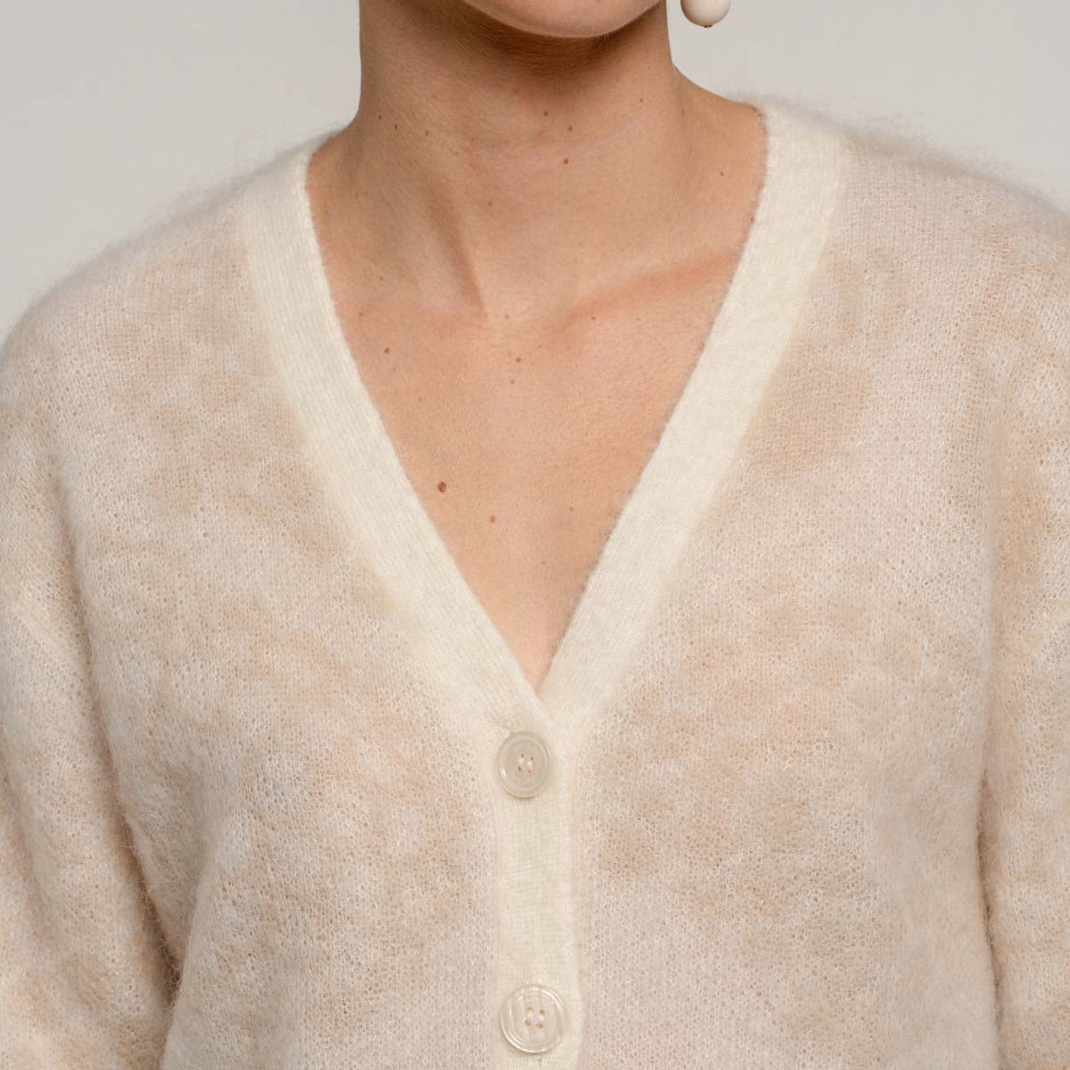 Iiris cardigan, Pässi, natural white