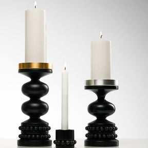 Keisarinna candleholder, black