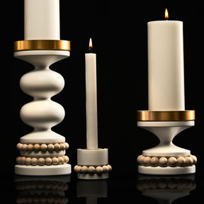 Prinsessa candleholder, white