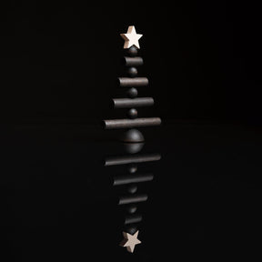 Joulupuu table decoration, black