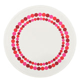 Nuppu bread plate, 17,5 cm, red