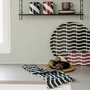 Maius tray, black, 46 cm