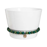 Nuppu pot, shades of green, 15 cm