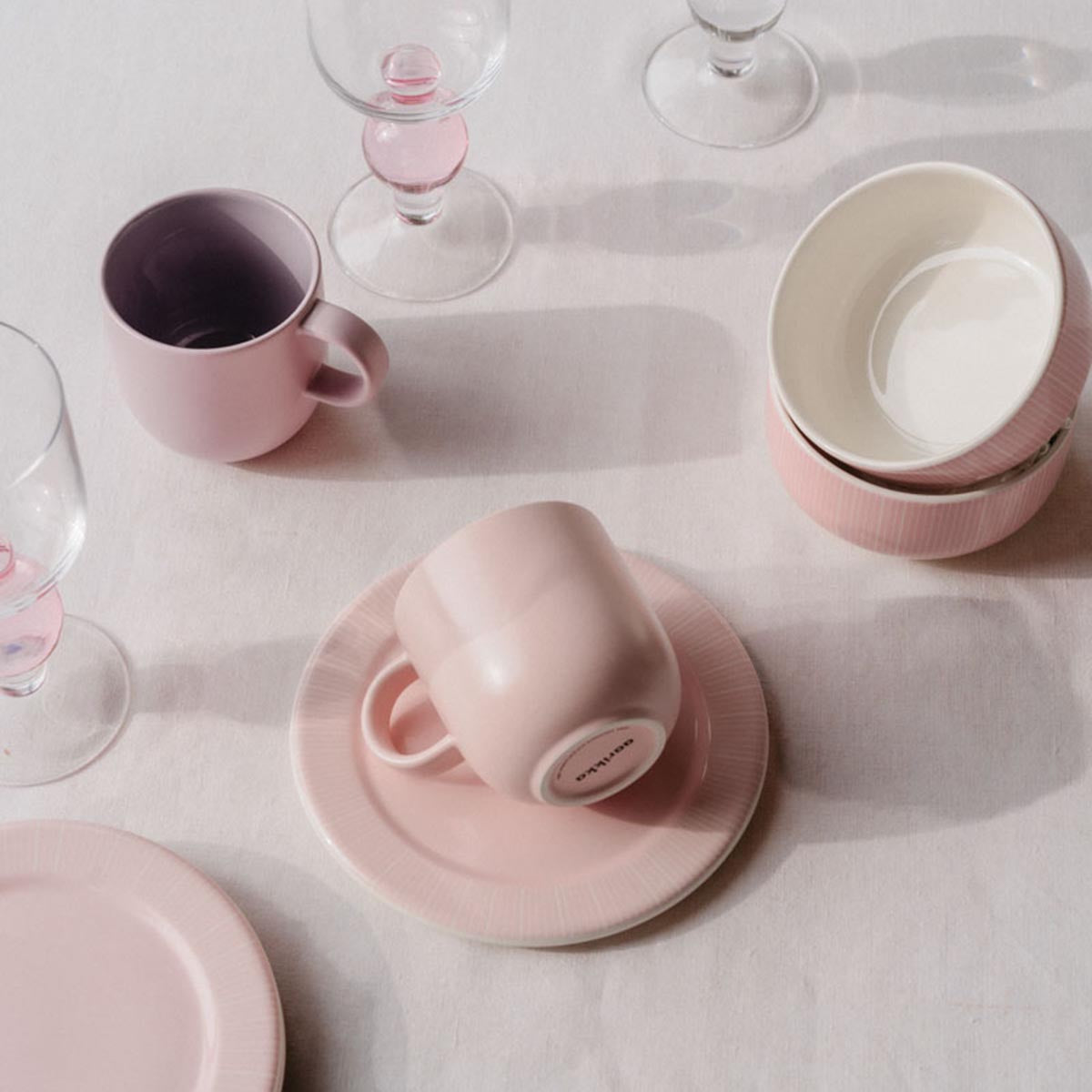 Puisto mug, pink, 3,5 dl