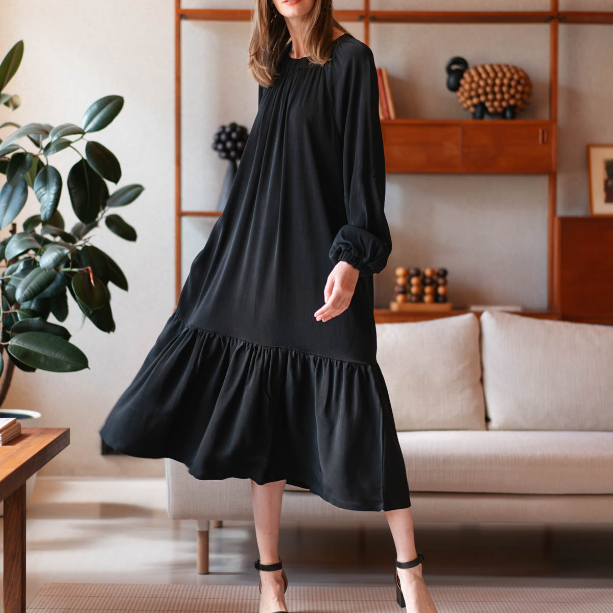 Maiju dress, black