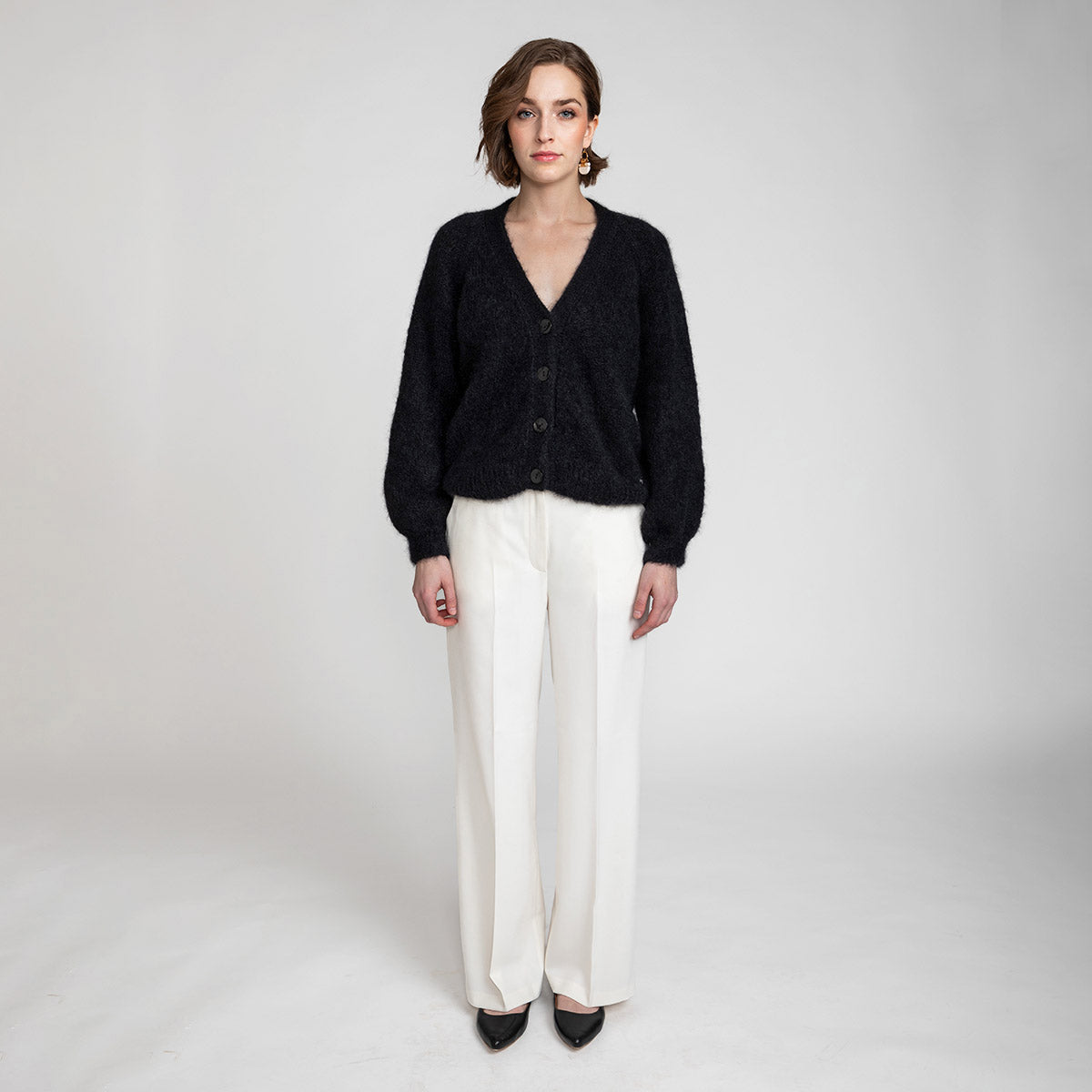 Saimi cardigan, black