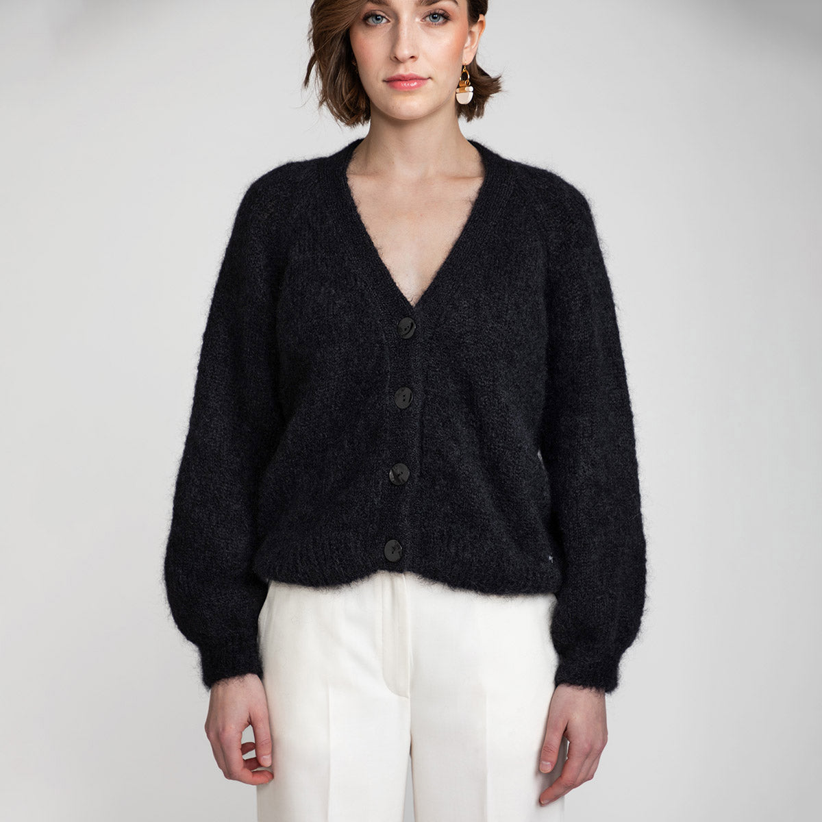 Saimi cardigan, black