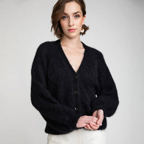 Saimi cardigan, black