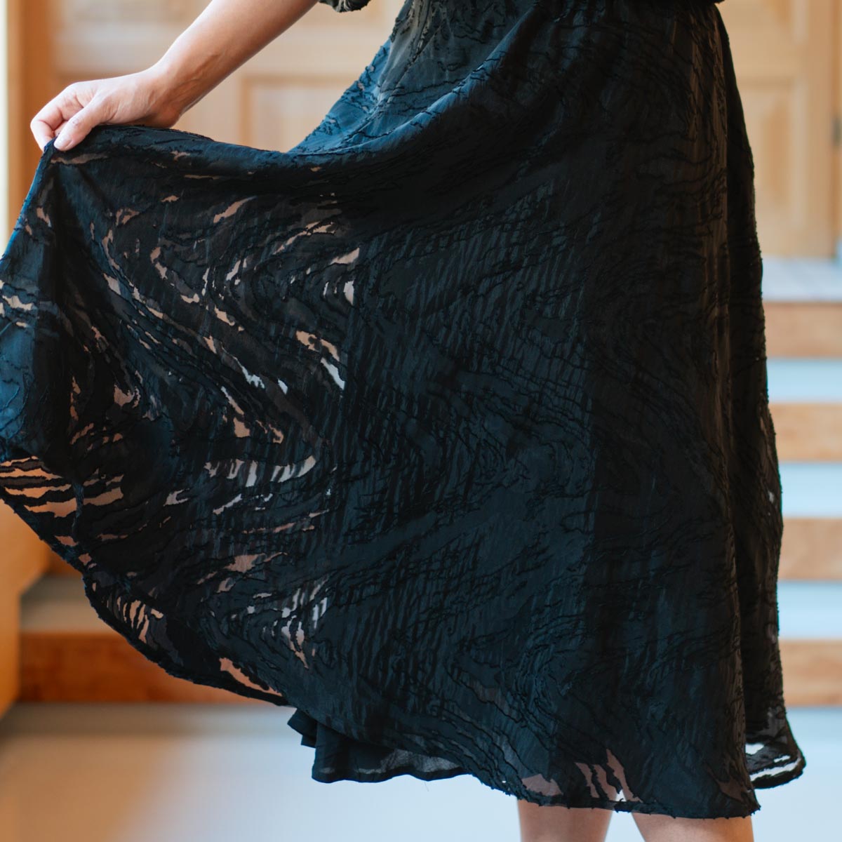 Jonna skirt, black