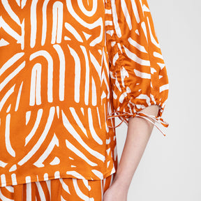 Vivika shirt, Kaari, copper