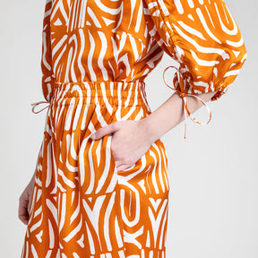 Tuike trousers, Kaari, copper
