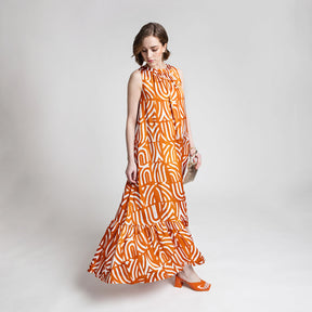 Merili dress, Kaari, copper