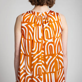 Merili dress, Kaari, copper