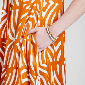 Merili dress, Kaari, copper