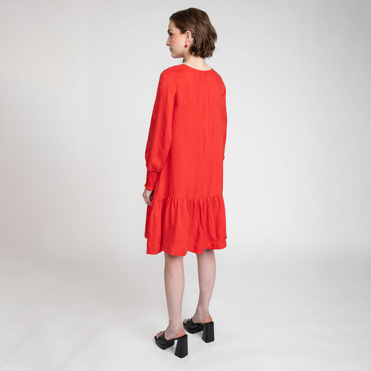 Verla dress, red