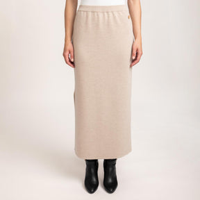 Hymy knit skirt, beige