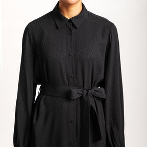 Irenia dress, Kehrä, black