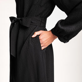 Irenia dress, Kehrä, black