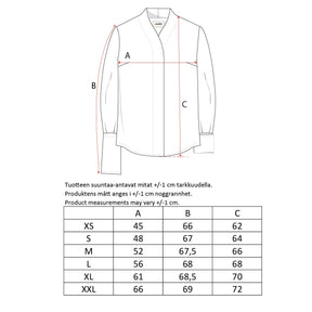 Gisele blouse, charcoal