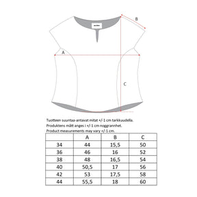 Jennina top, Utu, black