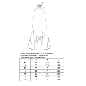Merili dress, Kaari, copper
