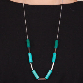 Milano necklace, turquoise