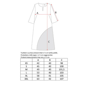Nova dress, Utu, black