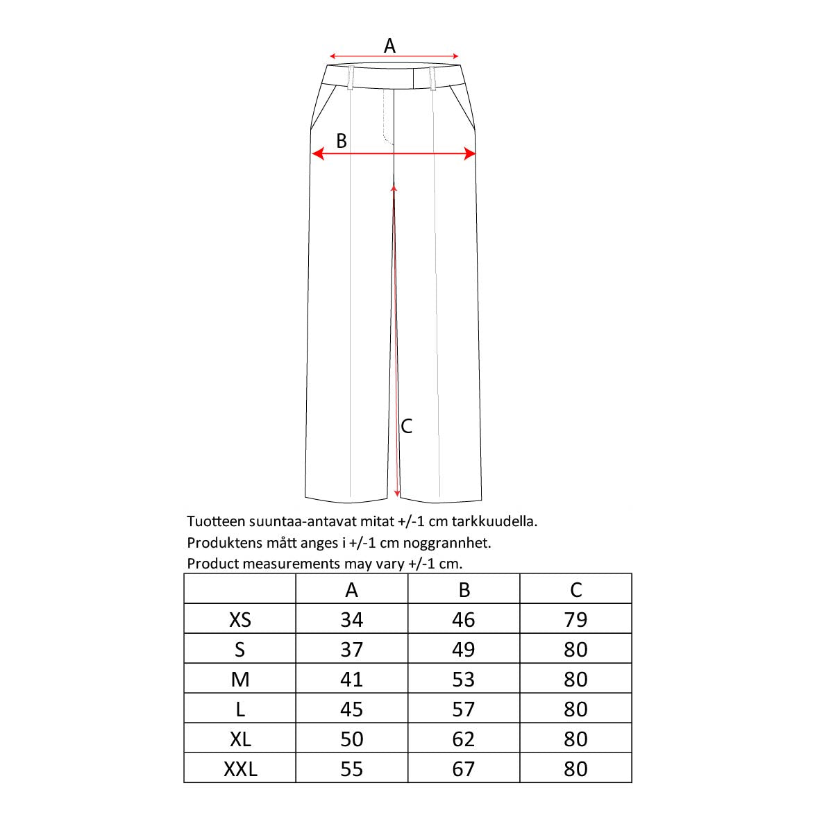 Nina trousers, light blue