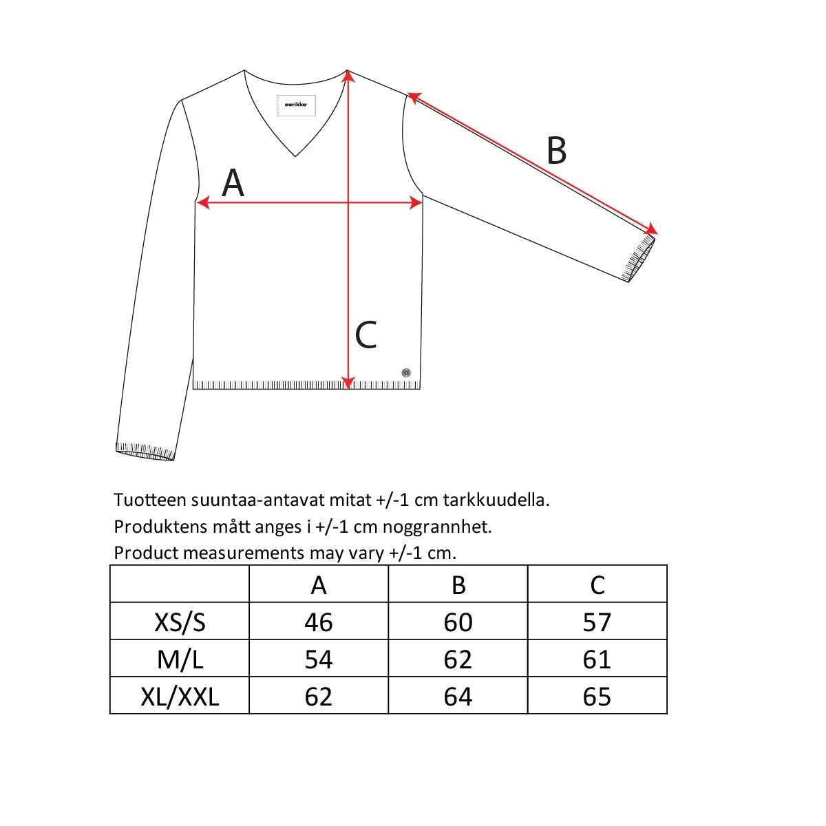 Senora jumper, black