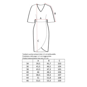 Saime dress, Utu, dark copper