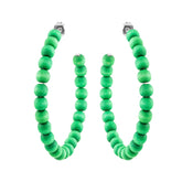 Sofia earrings, green