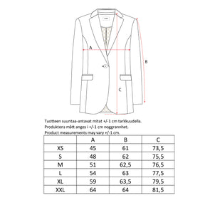 Sola blazer, black