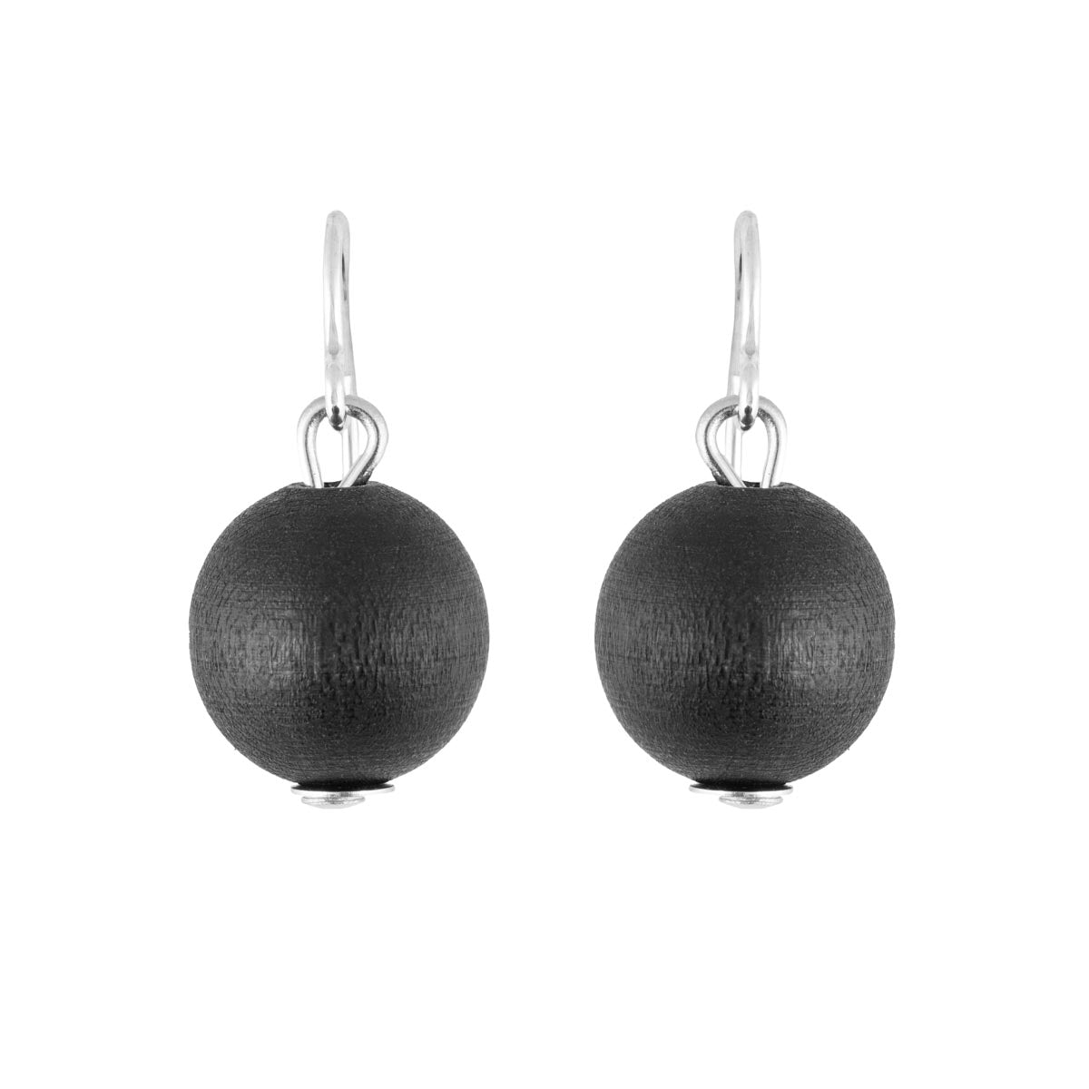 Karpalo earrings, black