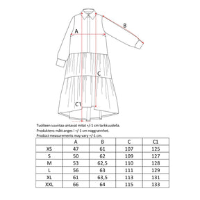Triine dress, black