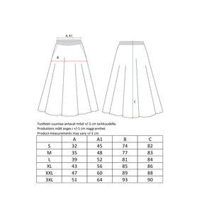 Jonna skirt, black