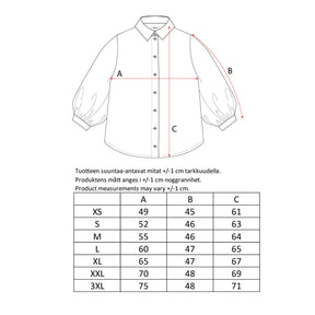 Nita shirt, Maura, blue
