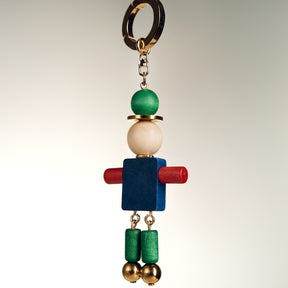 Piccolino bag charm, multicolour