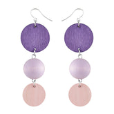 Apollo earrings, purple