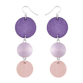 Apollo earrings, purple