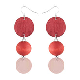 Apollo earrings, red
