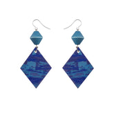 Tallinna earrings, blue