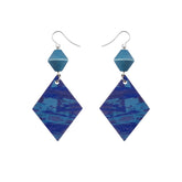 Tallinna earrings, blue