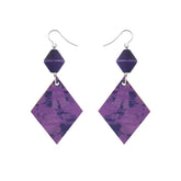Tallinna earrings, purple