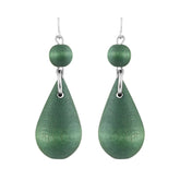 Pisara earrings, green